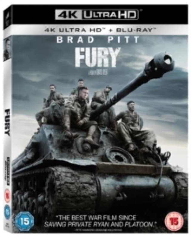 Fury Bluray 5050630146383