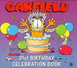 Garfield 21st Birthday Celebration Book by James H Davis Paperback