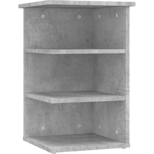 VIDAXL Vidaxl - Side Cabinet Concrete Grey 35x35x55cm Engineered Wood 8720286542002