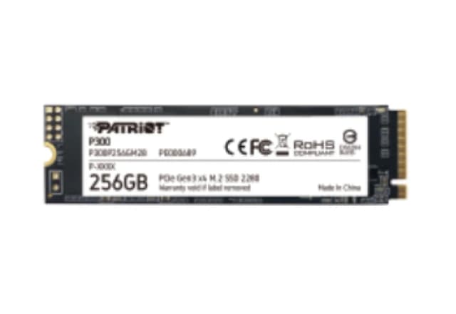Patriot Memory P300P256GM28 internal solid state drive 256GB M.2 PCI
