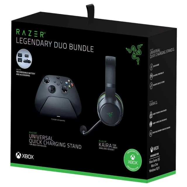 Razer Legendary Duo Bundle for Xbox Black unisex One Size