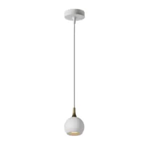Favori Modern Pendant Light - Ø9cm - 1xGU10 - White