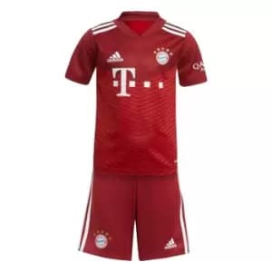 adidas FC Bayern 21/22 Home Mini Kit Kids - Red