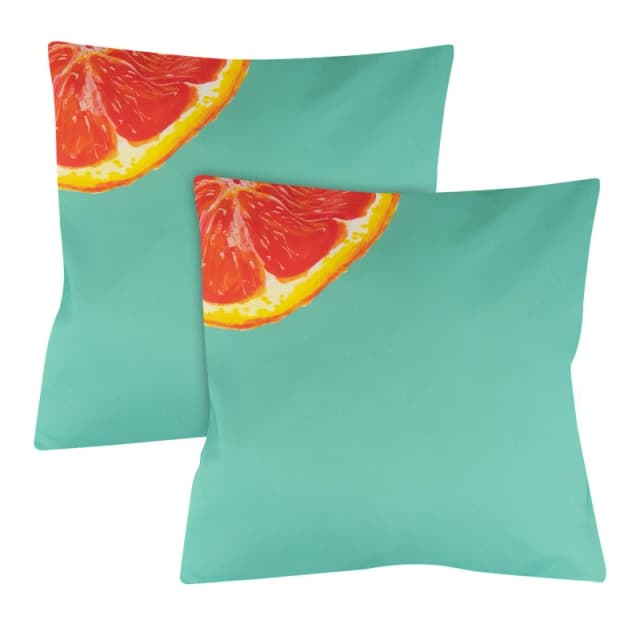 Streetwize Outdoor Scatter Cushions - Grapefruit - Green Green One Size