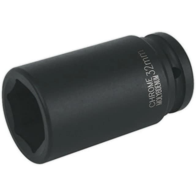 Loops 32mm Forged Deep Impact Socket - 3/4" Sq Drive - Chromoly Wrench Socket Multi