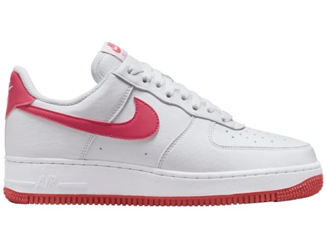Nike Womens Air Force 1 Lo (W) Trainers White Aster Pink, 4