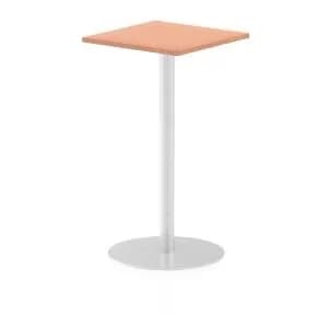 Italia Poseur Table Square 600600 Top 1145 High Beech