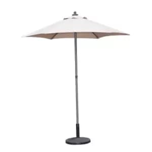 Sturdi Round 2m Aluminium Parasol (base not included) - Taupe