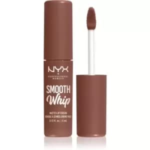 NYX Professional Makeup Smooth Whip Matte Lip Cream Velvet Lipstick with Smoothing Effect Shade 24 Memory Foam 4 ml