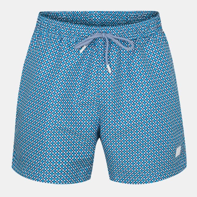 Boss Mens Vibe Quick Drying Mesh Lined Swim Shorts Open Blue 483 male S