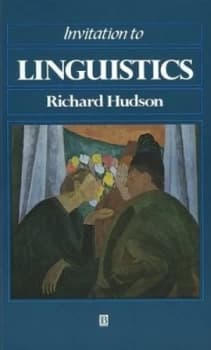 Invitation to Linguistics by Richard A. Hudson Paperback
