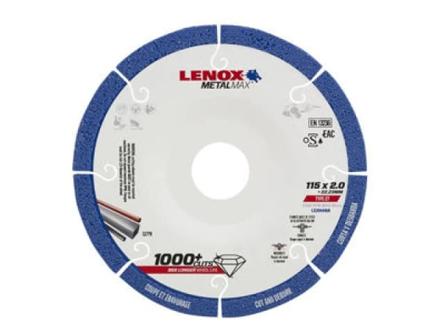 Lenox Lx2044468 Metalmax Diamond Blade 115 X 2.0 X 22.23mm Lenlx2044468