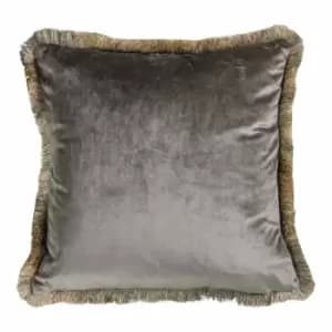 Crossland Grove Ombre Velvet Cushion Teal 450x450mm