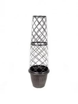 1.3 Metre Tower Pot And Trellis