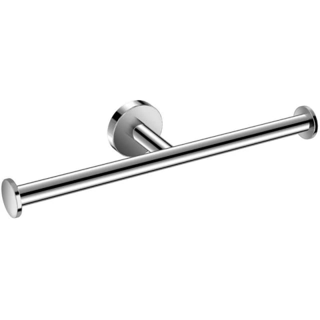 Cosmic Double Toilet Roll Holder, Chrome, Hidden Fixings, Anti-Corrosion, Start Collection
