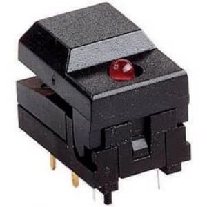 Pushbutton 12 V 0.03 A 1 x OffOn 604108