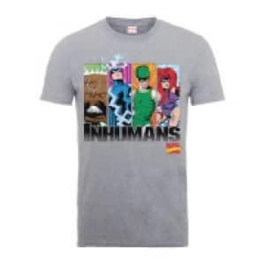 Marvel Comics Inhumans Mens Grey T-Shirt - L