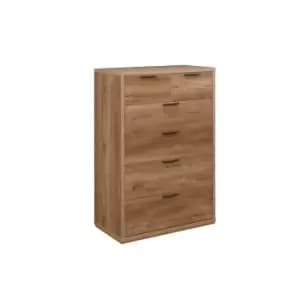 Birlea - Stockwell 4 + 2 Chest Rustic Oak Effect