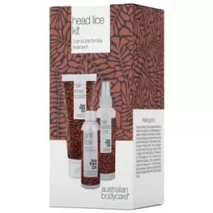 Australian Bodycare Hair Treatments Head Lice Kit 3 Piece Lice Treatment Kit