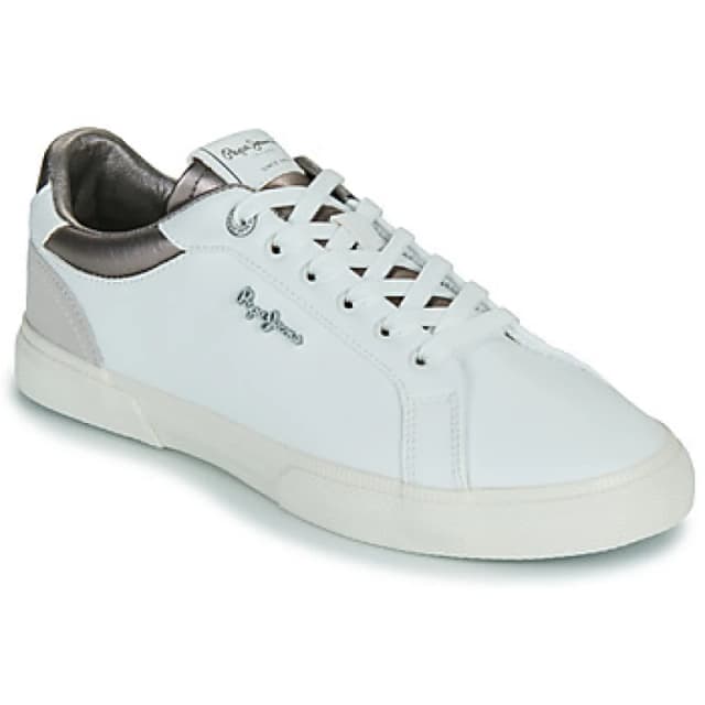Pepe Jeans Kenton Court W Trainers white/grey Women 36 (3.5);41 (7);40 (6.5);39 (5.5 to 6);38 (5);37 (4)