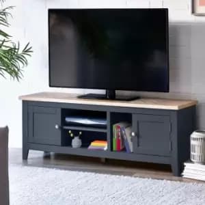 Julian Bowen Bordeaux TV Unit Dark Grey