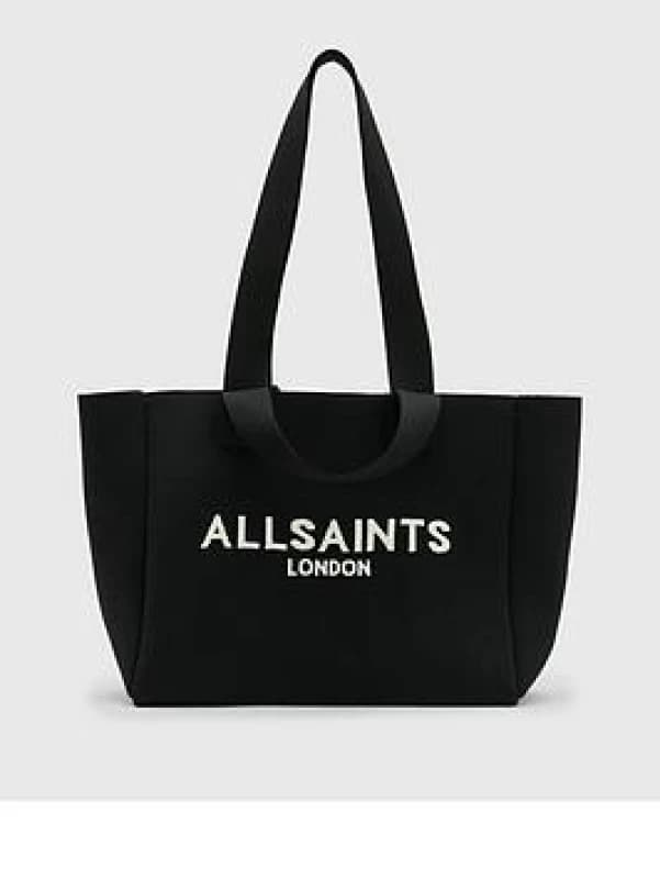 Allsaints Izzy Logo Print Tote Bag