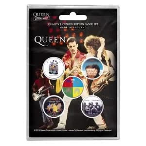 Queen - Later Albums Button Badge Pack