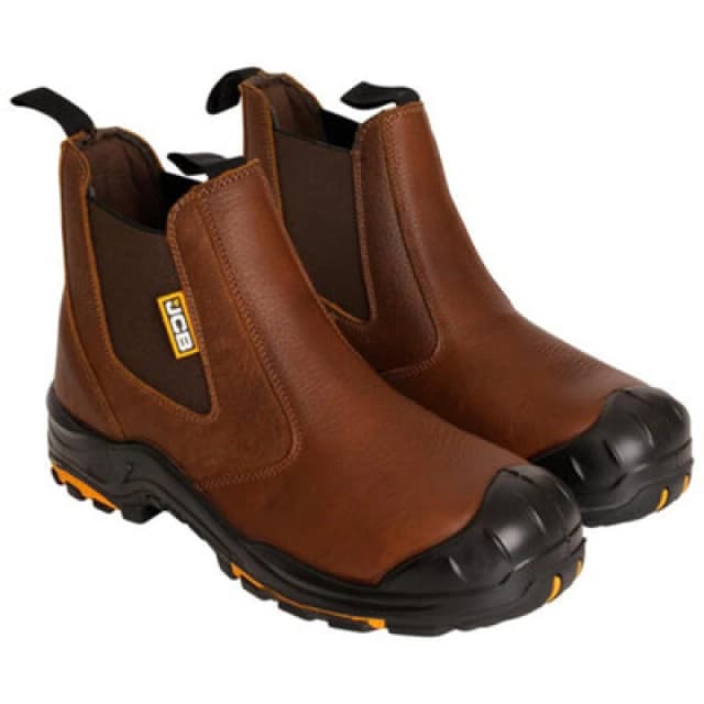 JCB Dealer Brown Boot S3 Hro Src Size 03