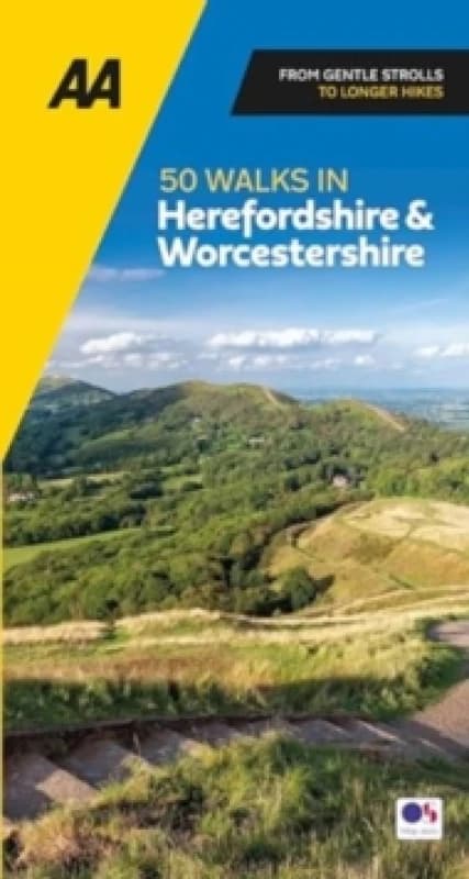 50 Walks in Herefordshire & Worcestershire. Paperback Books