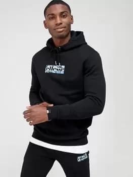 Ellesse Mantis Pullover Hoodie - Black, Size 2XL, Men