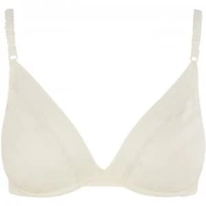 Heidi Klum Nightshade Fling Contour Plunge Bra - Cream