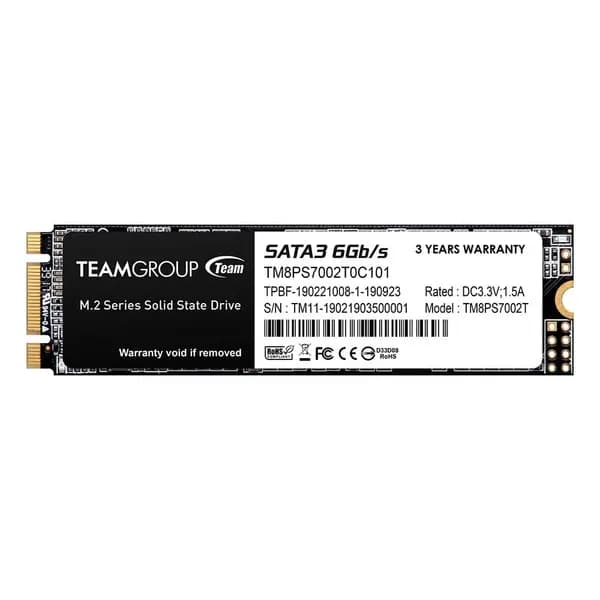 2TB TEAMGROUP MS30 M.2 2280 SATA III Solid State Drive