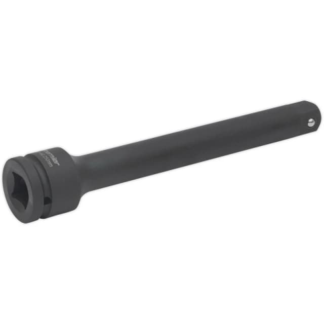Loops 250mm Steel Impact Extension Bar - 3/4" Sq Drive - Spring-Ball Socket Retainer Metallics