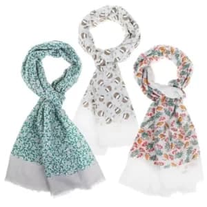 Xmas Pud Robin Scarf