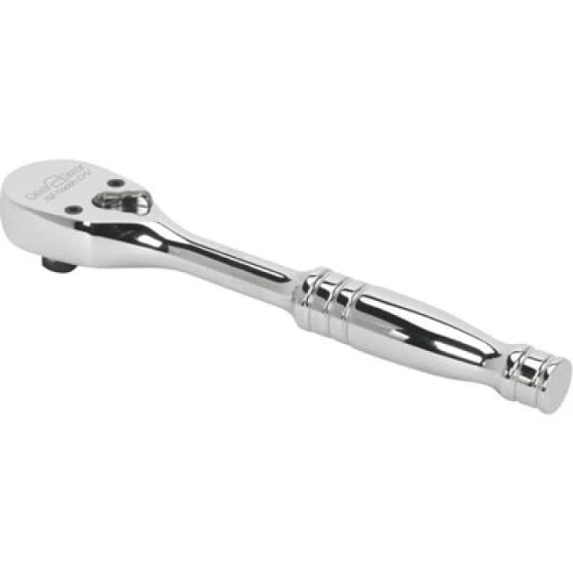 Loops 72-Tooth Dust-Free Ratchet Wrench - 1/4" Sq Drive - Flip Reverse Mechanism Multi