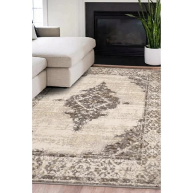 Homemaker Cadiz Woven Traditional Rug Grey - Homemaker - Size: 160X230 Grey 160X230 WB72902
