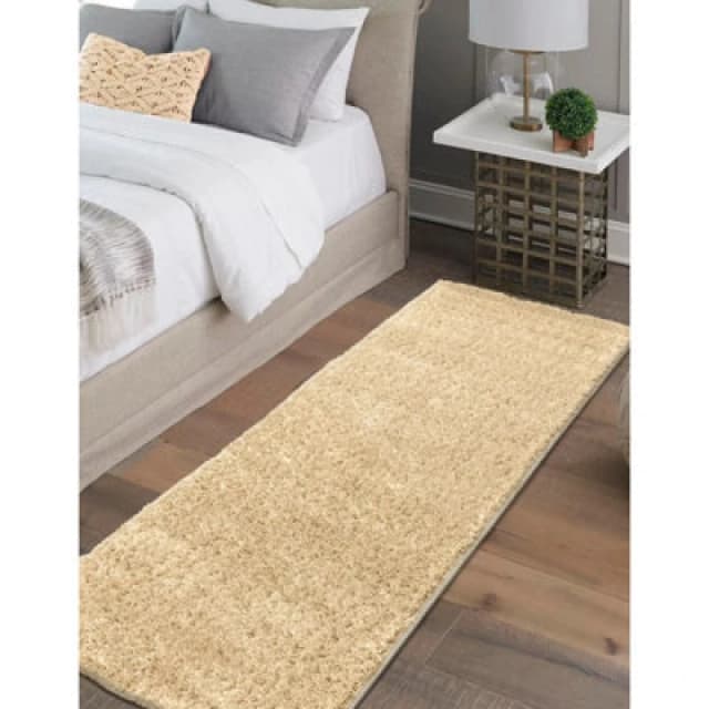 Snug Plain Honey 60X200cm Rug P116A- S1855 06