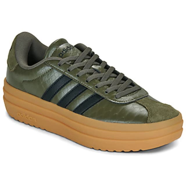 adidas VL COURT BOLD womens Shoes (Trainers) in Kaki