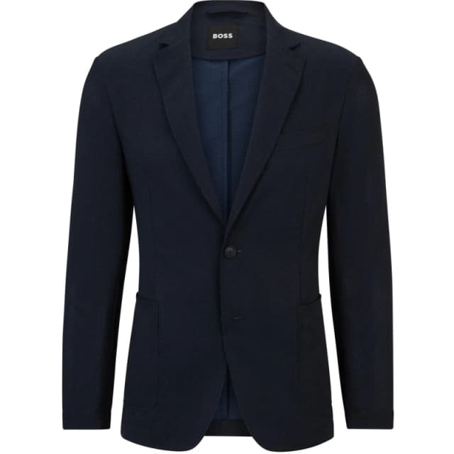 Boss Mens Formal Jacket Dark Blue male S