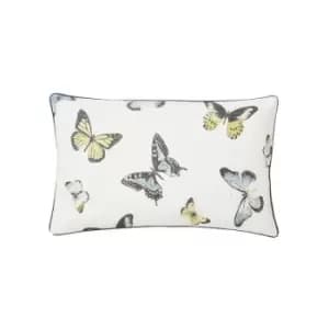 Sanderson - Options Hollyhocks 50x30cm Cushion