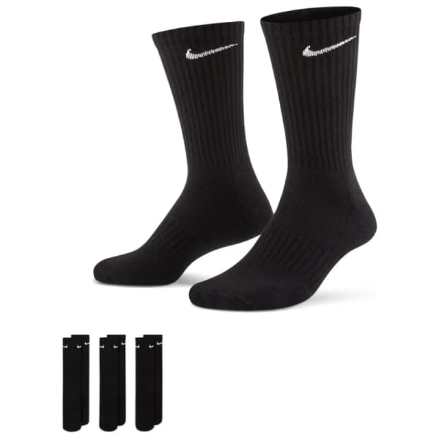 Socks Nike everyday cushioned Noir Unisex 34/38
