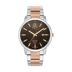 JDM Military JDM-WG006-05 Men's Bravo 1 Two Tone Steel Bracelet W