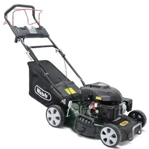 Webb WER460ES 46cm Self Propelled Electric Start Petrol Rotary Lawnmower