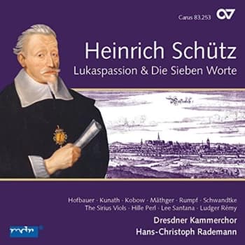 H. Schuetz - Heinrich Schütz: Lukaspassion & Die Sieben Worte CD