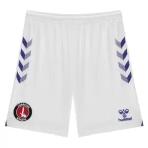 Hummel Charlton Athletic Shorts Juniors - White