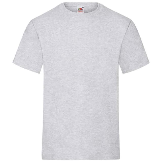 Fruit Of The Loom Fruit of the Loom Men Heather T-Shirt in Grey Size: Small Grey S Male 5063470449866