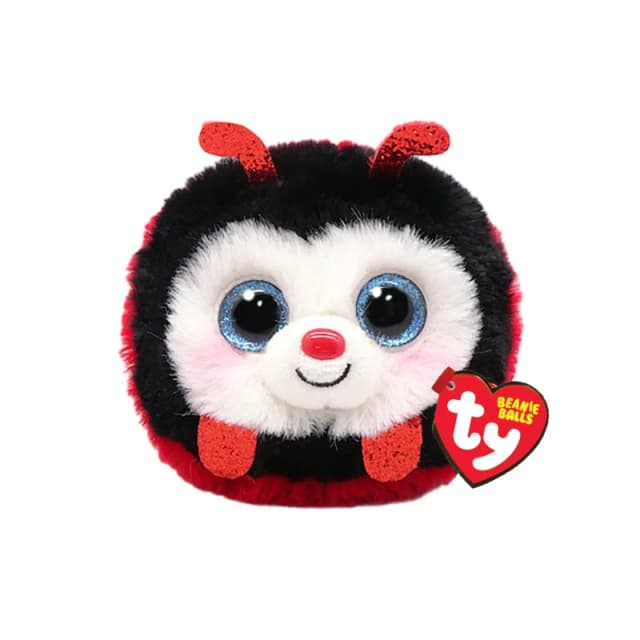 Ty Izzy Ladybug Beanie Ball 3" Multi unisex