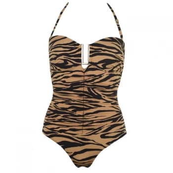 Biba Band Swimsuit - Tiger Print