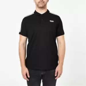 Lonsdale short sleeve polo - Black