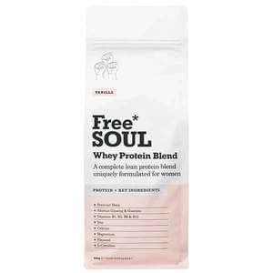 Free Soul Whey Protein Blend Vanilla Flavour 600g